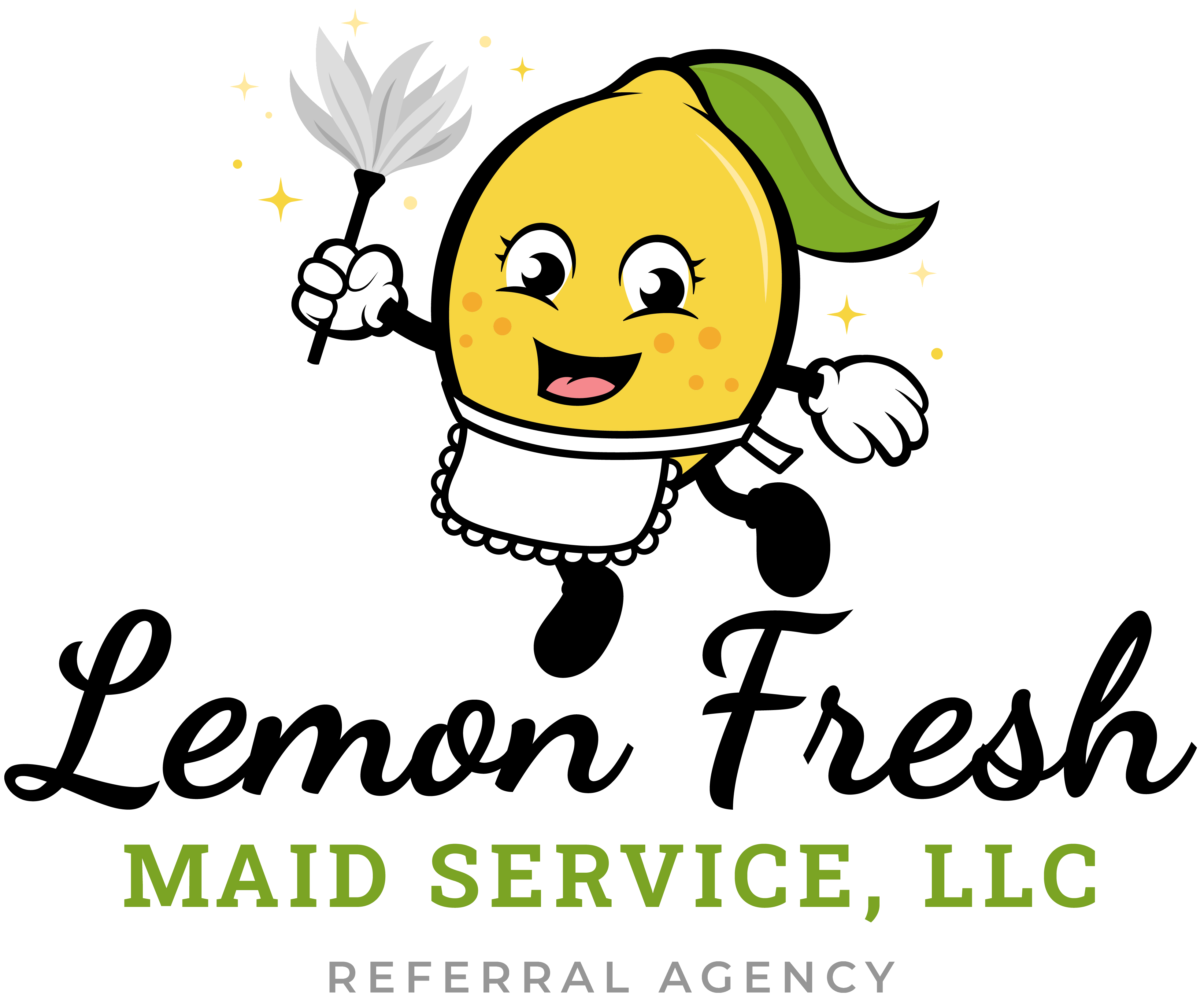 lemon fresh maid service logo